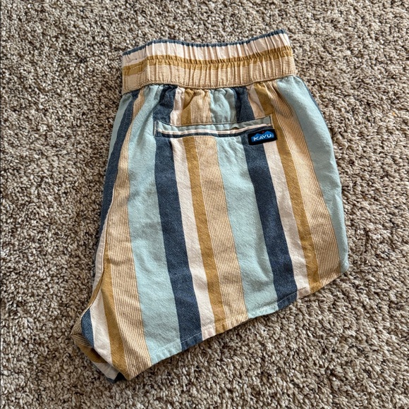 Kavu Pants - Kavu Aberdeen Shorts - Palisade Stripe - size Medium